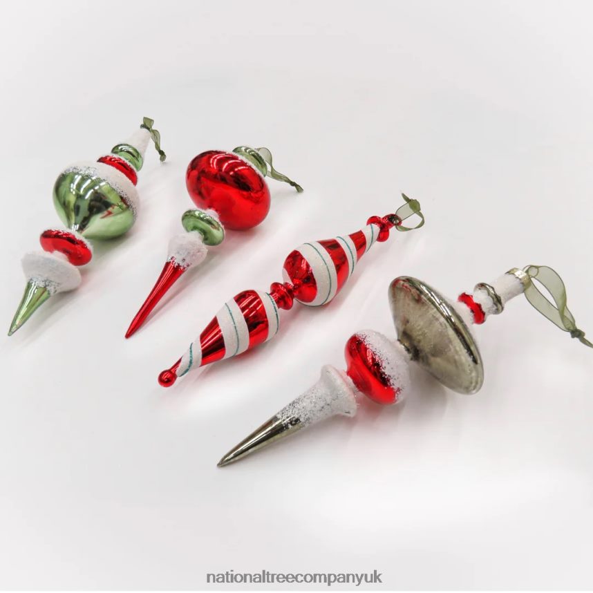 decoration | National Tree Company 24 Piece HGTV Home Collection Nostalgic Traditions Ornaments F2L4F538